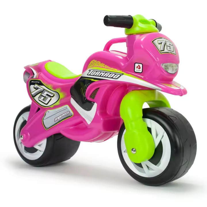 Correpasillo Moto Tundra Tornado Pink 69x49x27.50 cm (Injusa 19504) - 1