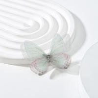 Patch De Mariposa Doble 3D Simulación Malla 5cm Para Decoración DIY De Cabello Y Uñas Diseño De Bouquet Soñado Y Explosivo - details 3