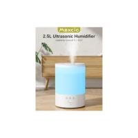 Humidificador Ultrasónico 2.5L con 3 Modos de Niebla Temporizador 2/4/8H Apagado Automático Luz LED Nocturna 30 Horas de Trabajo - details 0