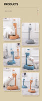 Dispensador Automático Para Mascotas HOOPET Cuenco Antideslizante Botella De Agua Alimentador Colgante Contenedor De Alimentos Para Gatos Y Perros Suministros Para Mascotas - details 9