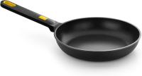 Daily Pro Set 3 sartenes Aluminio fundido 20-24-28 cm antiadherentes tricapa sin PFOA, Aptas para todo tipo de cocina E inducción, Color Negro Y Amarillo - details 4