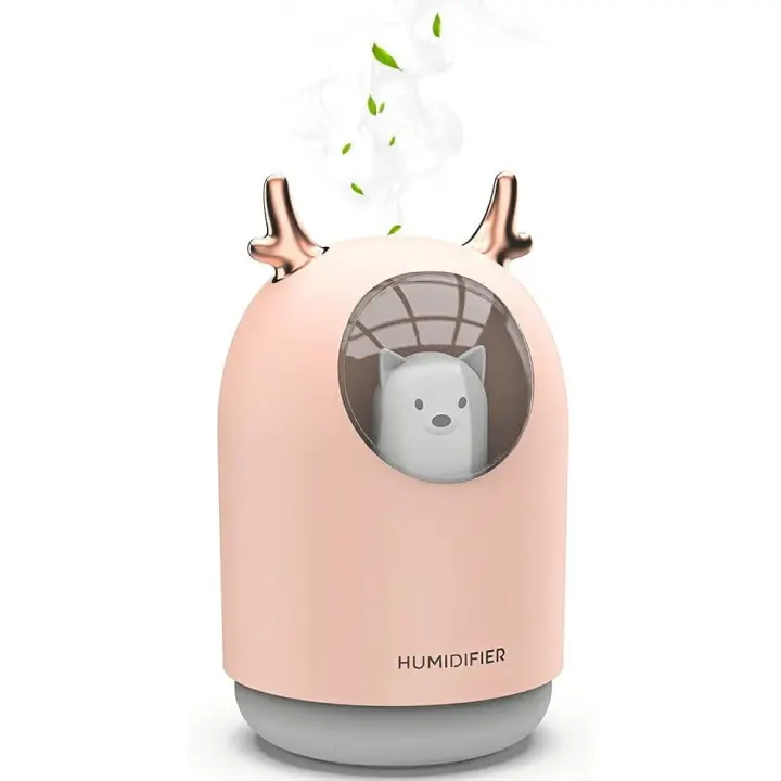 Humidificador de Aire para Bebe, Ultrasónico Silencioso con Difusor de Aceites y Luz LED - 1