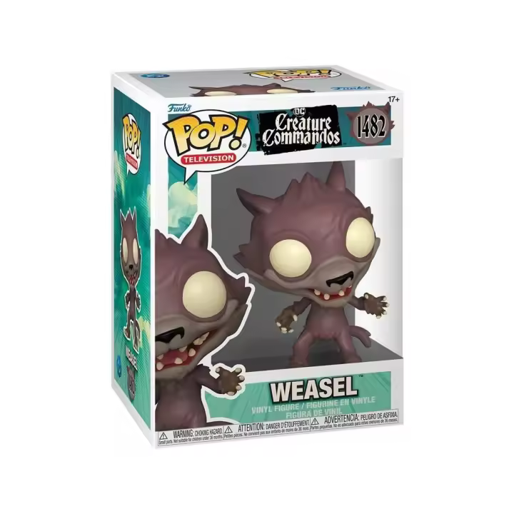 Funko Television DC Creature Commandos Figura Weasel Juguetes - 1