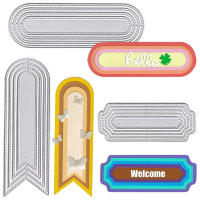 Cortadores De Metal Para Scrapbooking Decoración De Álbum De Fotos Y Papel Embossing DIY Stamps Frames Corte Y Enfoscado - details 4