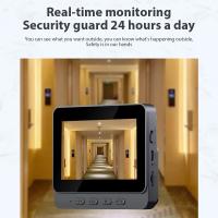 Intercomunicador visual inalámbrico, timbre con vídeo inalámbrico de 4,3 pulgadas, timbre visual Wifi de 2,4 g con visión nocturna y cámara - details 4