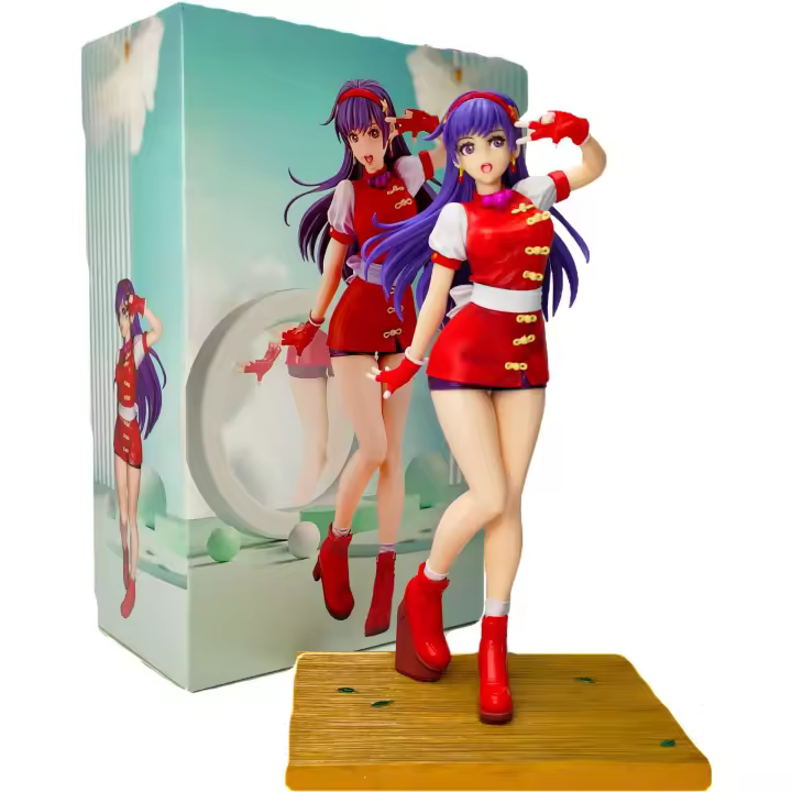 Figura De Acción Anime Asamiya Athena 22cm Pvc Modelo Escultura Coleccionable Para Adultos Regalo De Cumpleaños Decoración - 1