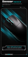 Ratón Inalámbrico VXE Dragonfly R1 Con Sensor PAW3395 52840 2KHz Para Juegos Y Oficina Botones Inteligentes Bajo Retardo - details 7