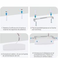 Ked Lámpara de Techo LED Startelectric Plafón 12W 1020LM 6500K - details 3