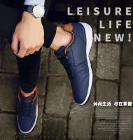 Nuevos Zapatos Casuales Para Hombre Cuero Suela Antideslizante Y Resistente Al Desgaste Zapatillas Deportivas Casuales De Alta Calidad Para Exterior - details 1