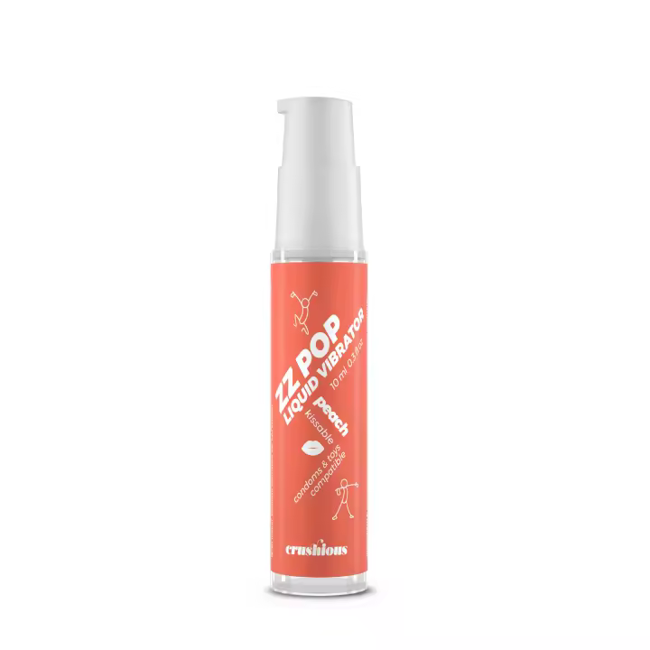 Lubricante Efecto Vibración Aroma Melocotón ZZ Pop Crushious - 1