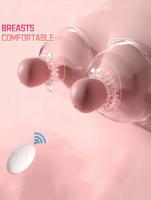 Vibrador De Ampliación De Pecho Recargable Eléctrico Masajeador De Mamas Para Masturbación Adulto Estimulación De Picos - details 0