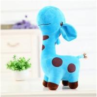 Juguete De Peluche Giraffe Unisex 18cm Regalo Para Niños Y Adultos Muñeco De Animal Suave Y Colorido Para Cumpleaños Y Navidad - details 1