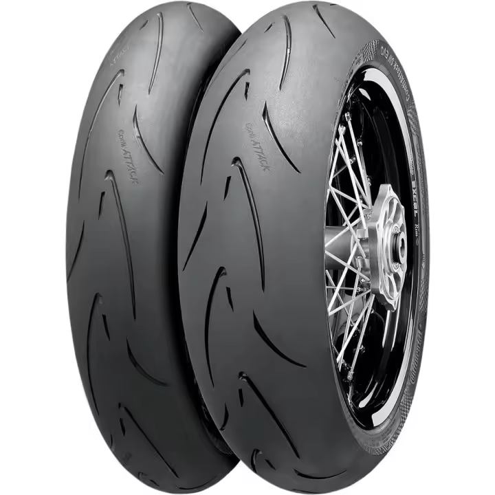 Continental Neumático Trasero De Carretera Contiattack Sm Evo 66h Tl - 1
