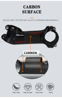 Toseek Tornillo De Bicicleta Ultraligero De Carbono Y Aluminio Para MTB Y Carretera 31.8mm Longitudes Disponibles De 70/80/90/100mm - details 5