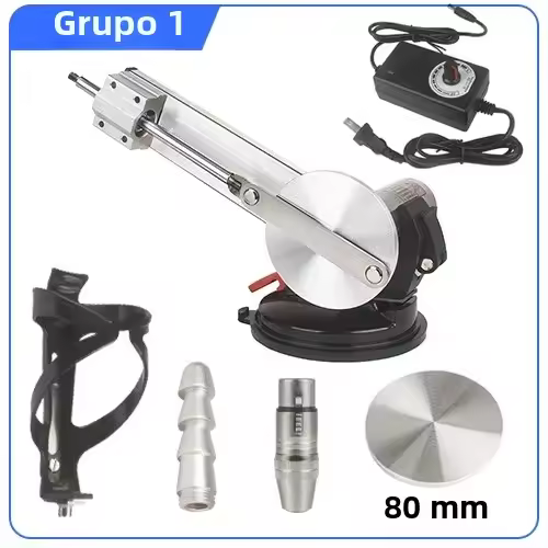 Actuador Lineal Mini 24V Con Recorrido De 65mm 3XLR Motor Reciprocante Telescopio Con Ventosa Actuador Lineal De Alta Potencia Para Herramientas Eléctricas - 1