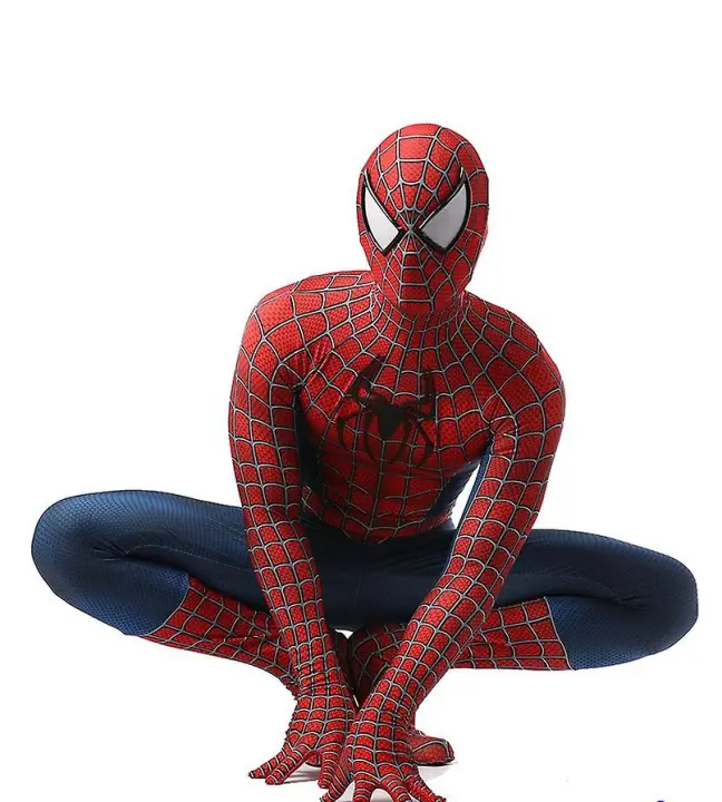 Raimi-Mono de Spiderman para niños y adultos, traje de Cosplay, regalo de fiesta, ropa de Carnaval - 1
