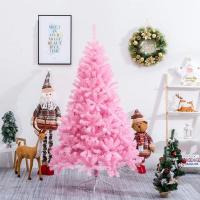 MEJORADA Árbol de Navidad Rosa Artificial Abeto Extra Relleno de Hoja Espumillón 150-300cm Arboles C/Soporte Metálico - details 7