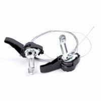Par De Mandos De Cambios Para Bicicleta Universal 15/18/21 Velocidades Con Triger De Cable Para Bicicleta De Montaña Color Negro - details 3