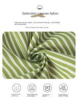 Delantal De Lino Estampado Japonés Sin Mangas Con Ajuste En El Cuello Para Cocina Jardín Uso Doméstico Resistente Al Desgaste - details 2