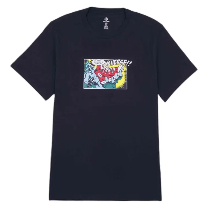 Tops marca Converse modelo 10025978-A01 para hombre en color negro - 1