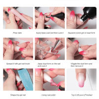 120pcs Molde De Uñas Rápidos Mate Para Extensión De Uñas Con Cubierta Total Doble Herramientas Y Accesorios Para Arte De Uñas - details 5
