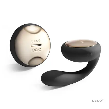 Masajeador para Parejas LELO IDA™ Black con Mando a Distancia - 1