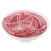 10Pcs Etiquetas De Equipaje En Acero Inoxidable Colorido Clip De Hilo Duradero Fácil De Instalar Ideal Para Viajes Y Fabricación De Joyas - details 6
