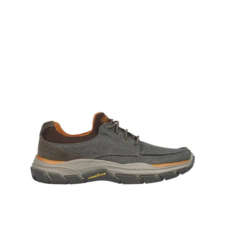 Skechers 204329_BRN Zapatillas para hombre grises en textil 80436 - 1