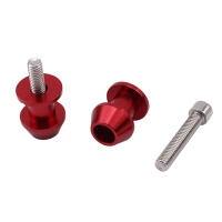 Soporte De Moto De Aluminio 8mm Para Swingarm Accesorio Universal De Motocicleta Con Bisagras Y Correas Colores Variados Pack De 2 - details 8