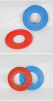 Juguetes Interactivos Para Perros Divertidos Disco Volador De Exterior Resistente Mordedura Juego De Saucer Para Entrenamiento Y Masticar - details 6