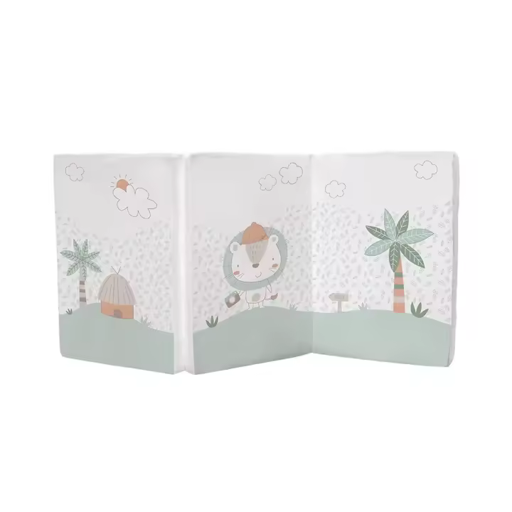 Kikkaboo Colchón Plegable Rey De La Selva 60/120/5 Cm - 1