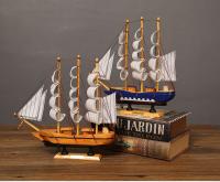 Nueva Adorno De Barco De Madera Simulación De Viaje Sin Problemas Para Decoración De Escritorio Y Ventana Del Salón Regalo - details 10