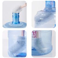 Cepillo De Limpieza Para Cesta De Ropa Con Varilla De Acero Inoxidable Y Dispensador De Agua Plástico Herramienta De Limpieza Del Hogar - details 5