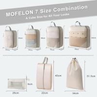 Cubitos de compresión del organizador para Elementos Esenciales de viaje, Organizador de equipo fijo para Mochila De Maleta - details 1