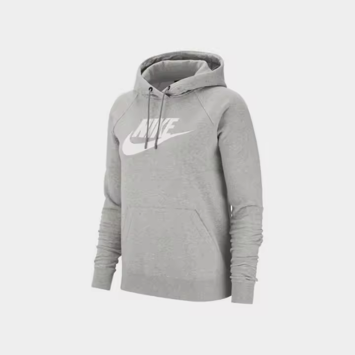 Nike Sportswear Essential Grey Sudaderas con Capucha Nike 7551803326715 - 1