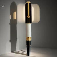 LEMON M5 Pluma De Tinta De Acrílico Delicado Con Patrón De Panda Nib EF F Para Escritura En Oficina Y Escuela Regalo Ideal - details 2