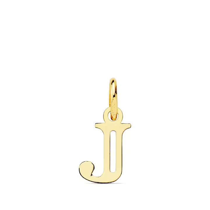 FALOMIR - Inicial letra J oro 18k PM-16222-J - se entrega con estuche y marca de contraste oficial - 1