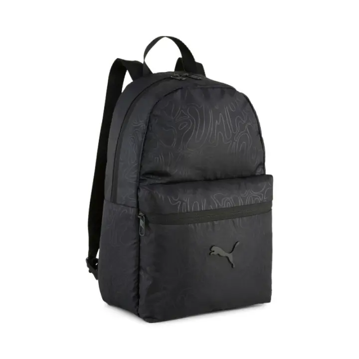 Mochila negra Puma Pop small backup negra - 1
