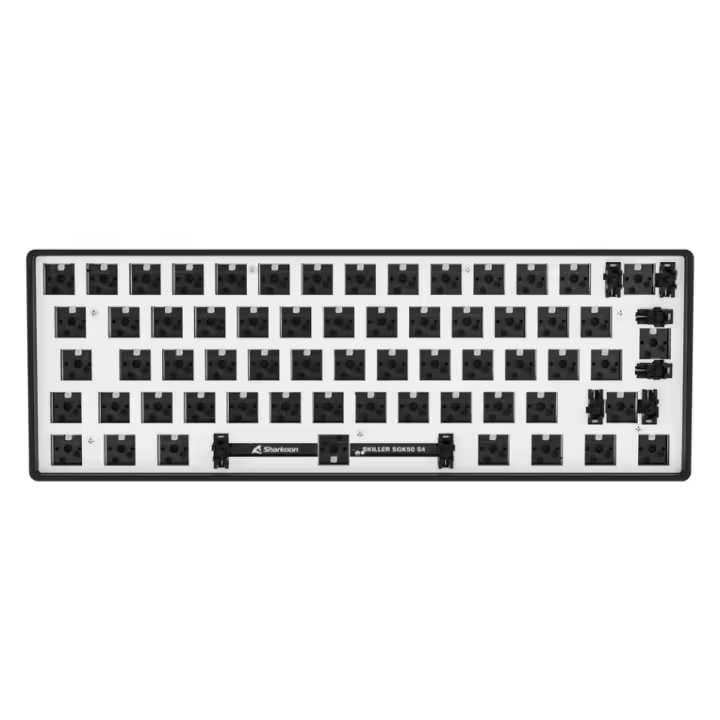TECLADO SHARKOON SGK50 S4 BAREBONE ISO NEGRO USB-C - 1