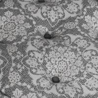 Puf Modular vidaXL Gris Claro 70x70x36 Tela - details 5