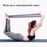 Cinta Elástica De Yoga Para Pilates Y Gimnasio Resistencia Elasticidad Latex Poliéster Adecuada Para Danza Latina Estiramiento Ejercicio Fitness Mujeres - details 3