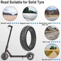 Neumático Sólido De 8.5 Pulgadas Para Xiaomi M365/Pro/Pro 2 MI 3 Scooter Eléctrico Neumáticos De Goma Duros Absorbedores De Choque Duraderos Tamaño 8.5x2.0 - details 15