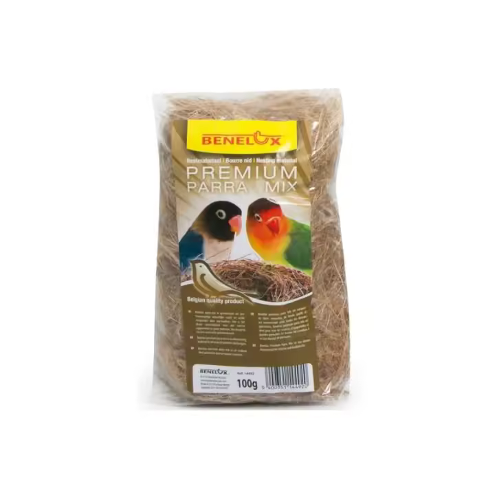 Pelo Premiun Mix Agapornis 100 Gr. Benelux Mix Sisal Cuerda Y Pelo - 1