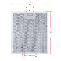 Filtro De Malla Metálica Para Extractor De Cocina Accesorios Para Extractor De Cocina Filtro De Aceite Separador De Grasa Para Ventilación De Cocina - details 1