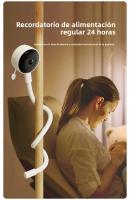 Cámara De Seguridad Para Bebé Con Visión Nocturna Infrarroja Y Control Remoto Graffiti APP WiFi Monitoreo De Temperatura Y Sonido Cámara Inteligente Para El Hogar - details 10