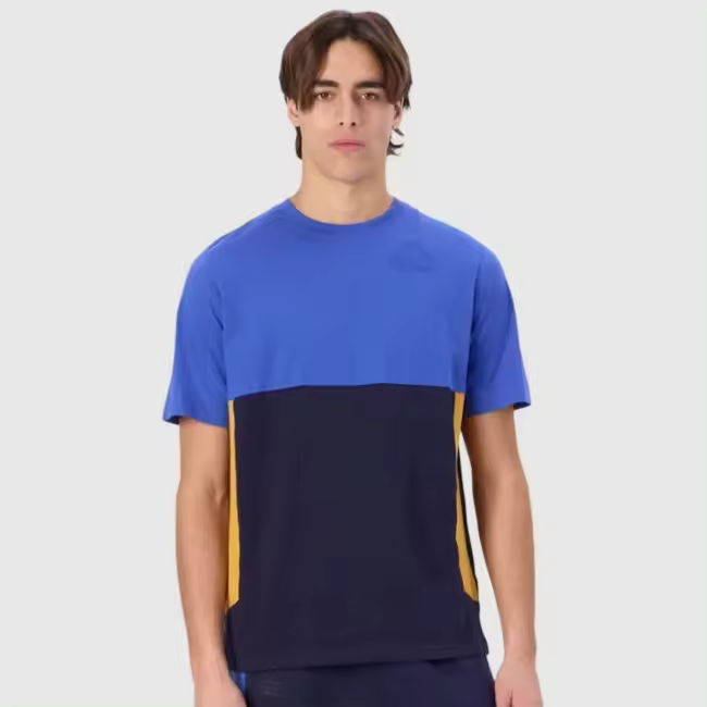 Camiseta Manga Corta Men Kappa Grimone V25 Azul Kpccmv25Rwdd - 1