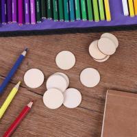 Círculos De Madera Natural No Terminados De 25mm a 100mm Para Manualidades DIY Decoraciones De Navidad Etiquetas Colgantes - details 8