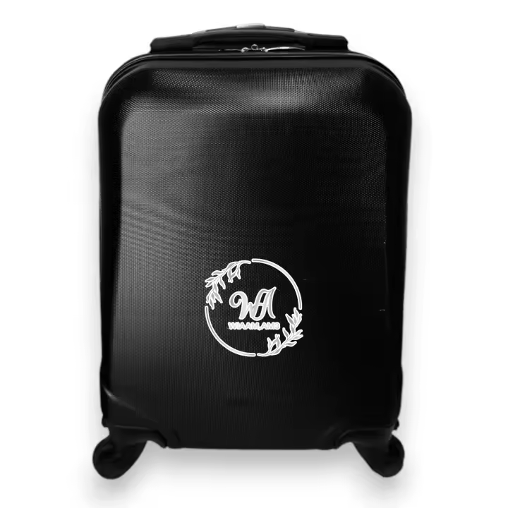 Maleta de Viaje 20" Pulgadas - Maleta Pequeña de Cabina - Carcasa Ligera y Rígida - Cerradura Numérica - 4 Ruedas Giratorias de 360° - Asa Telescópica 3 Posiciones - Maleta de 30 Litros 50x30x20cm - Karawan. - 1