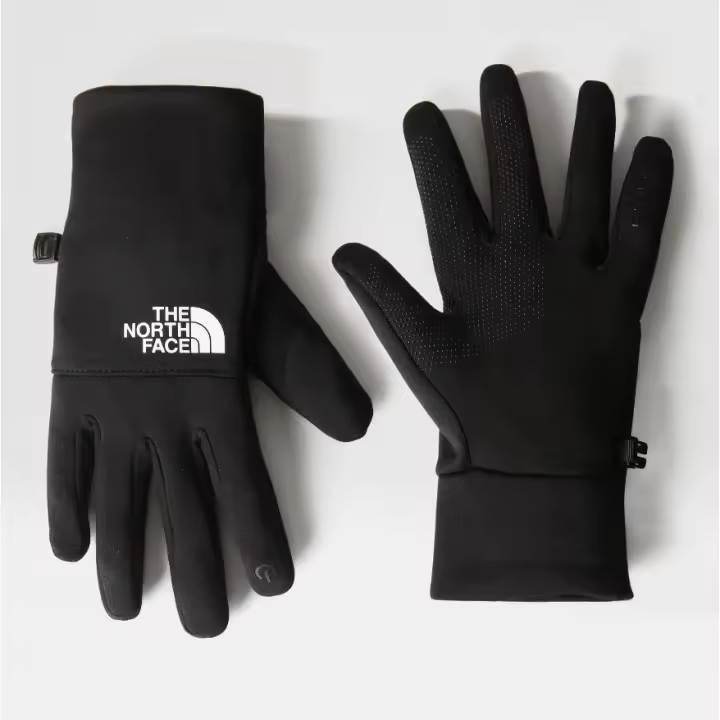 Guantes Negros The North Face Etip Recycled Black - 1