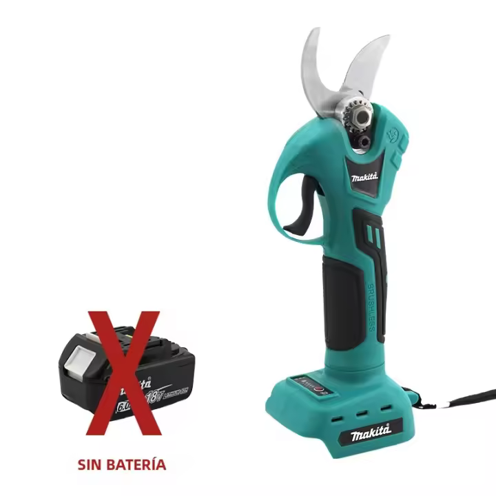 Tijeras Eléctricas De Podar Para Jardín Makita 18V Recargable Herramientas De Taladro Profesionales Sin Cable Para Electricista - 1